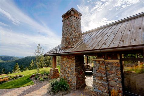 rustic metal roof exterior